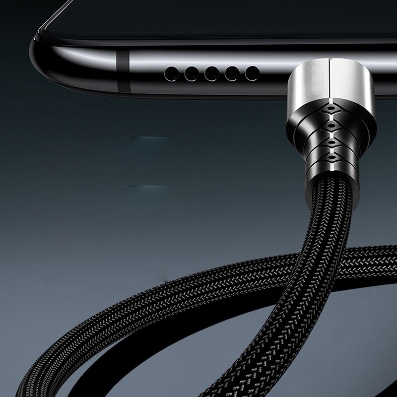 [ELEGANT] 1.5M 1M 30CM 3A Micro USB 3ft Charge Cable Type C Data Wire Fast Charge Weaven usb c cable 1ft for One Plus Nord