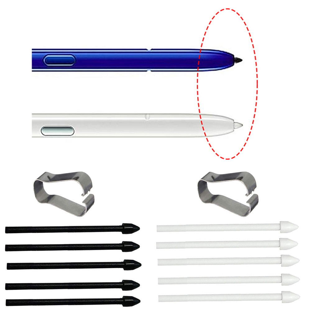 EtC Electronic 5Pcs Replacement Touch Screen Stylus S Pen Tips for Samsung Galaxy Note 10 10+