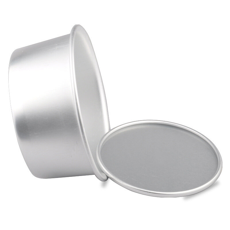 Houseeker Thicken Baking Cake Trays Aluminum Round Movable Bottom Cake Pans Bakeware Tools