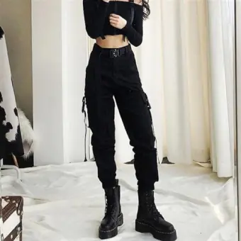 cargo jeans high waist