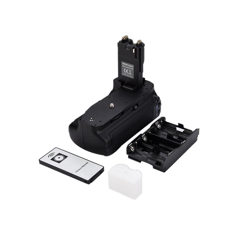 Vertical Battery Grip BG-E7 For Canon EOS 7D Digital SLR Camera As BG-E7 Battery Grip Work With LP-E6 Or 6X AA-Size
