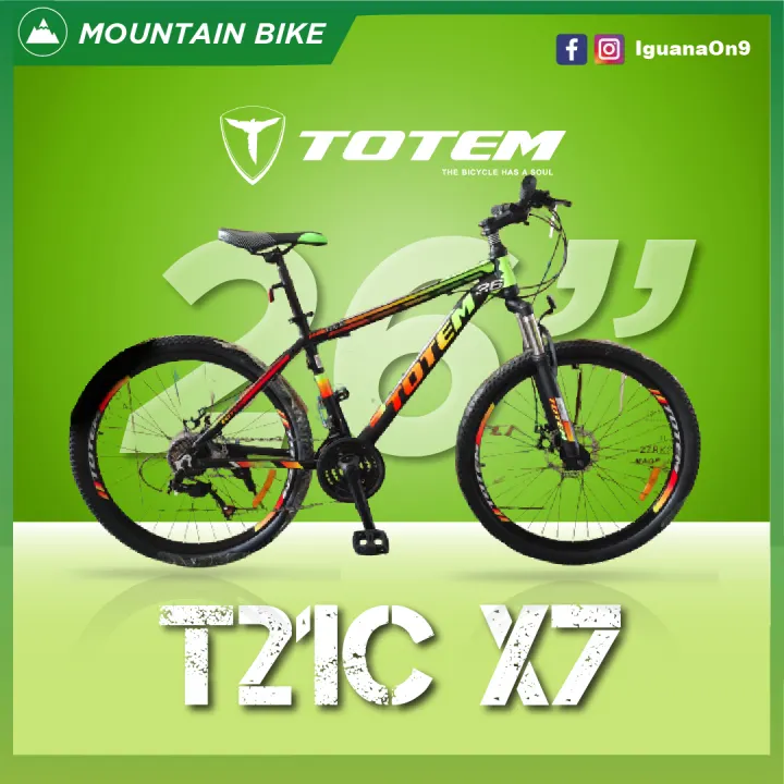 totem 21 speed mountain bike