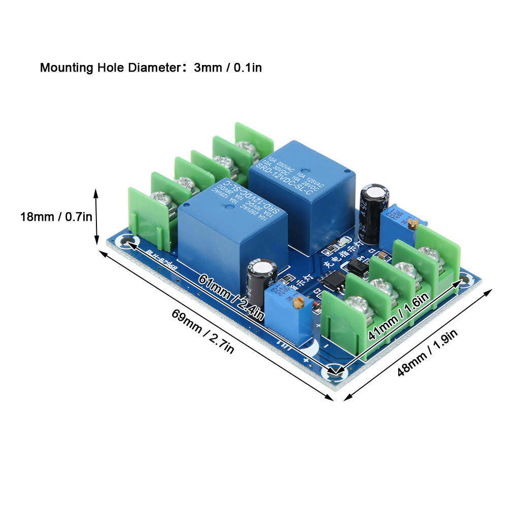 DC 12V 10A Automatic Power Switching Module Emergency Power Supply Charging Controller