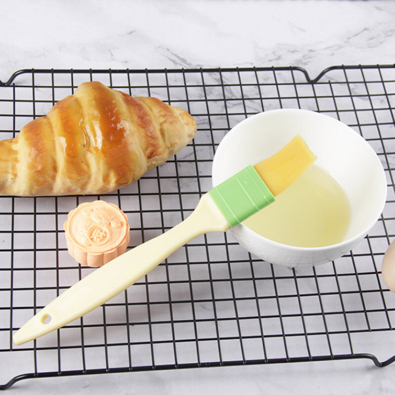 SHOOTHE 1Pcs Portable Pastry Brush Cake Brushes Basting Tools Food Grade Plastic Handle Kitchen Accessories Multifunction