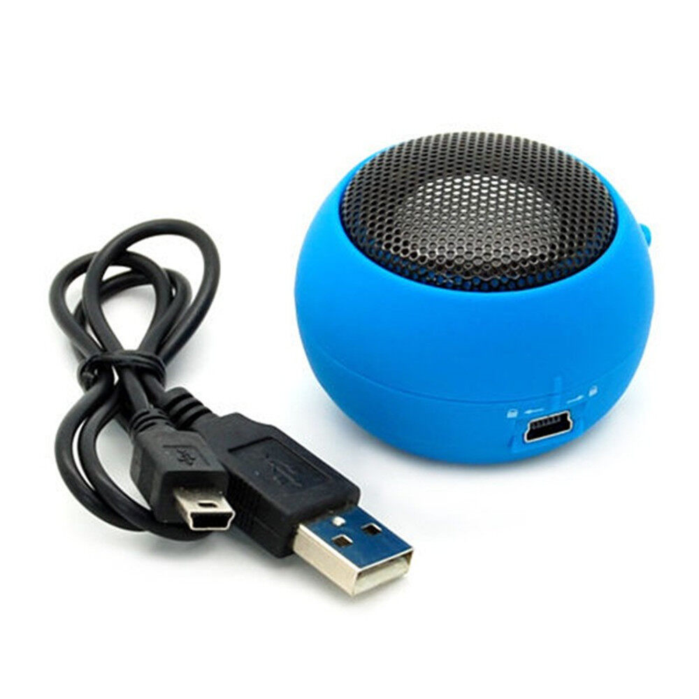 Music Player for Phone PC Mini 3.5mm Jack Wired Amplifier Bluetooth Hamburger Speaker Sound Box