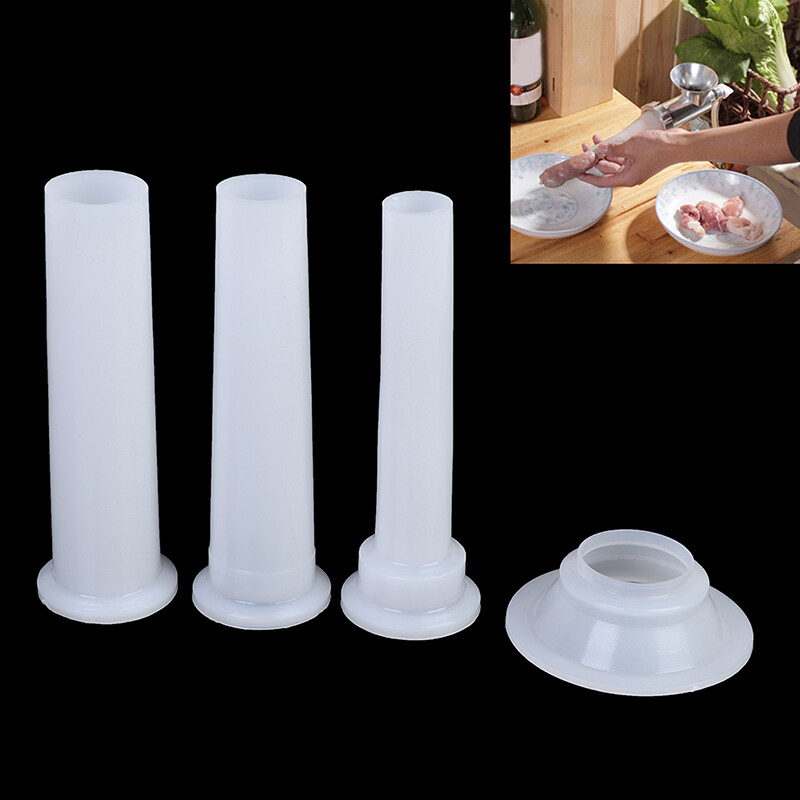Ministar 1Set Meat Grinder Sausage Stuffer Filling Tubes Funnels Nozzles for Sausage Tube