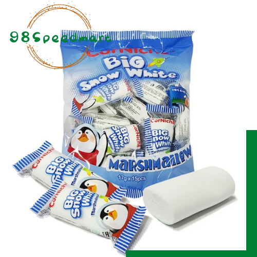[98] Corniche Big Snow White Marshmallows (Fat Free) 17gm x 10's Lazada
