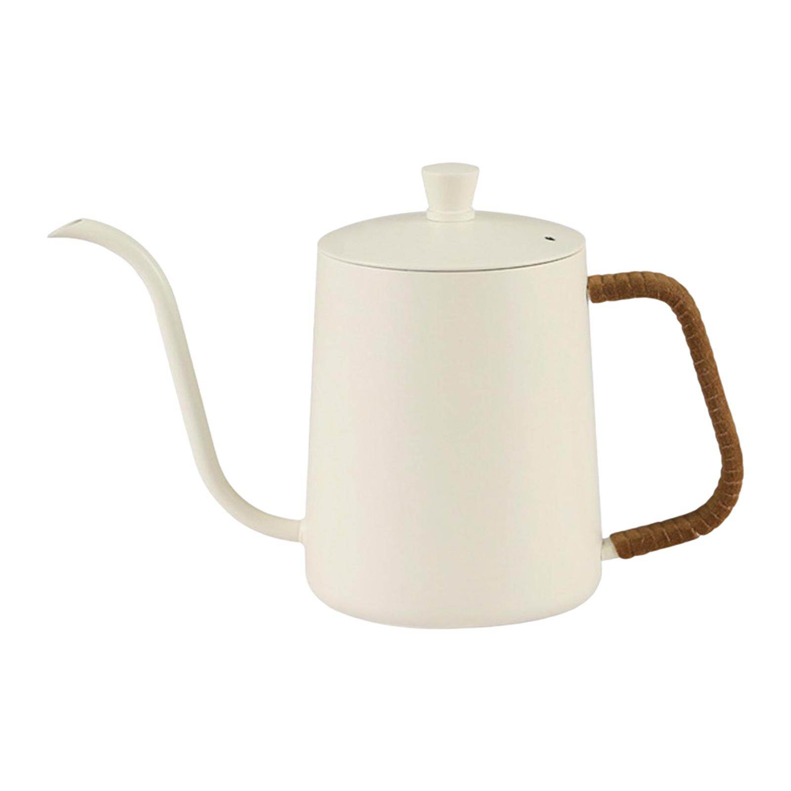 Moon NUNA Coffee Pot Tea Kettle Rust Gooseneck Kettle for Home for Camping Outdoor Pot