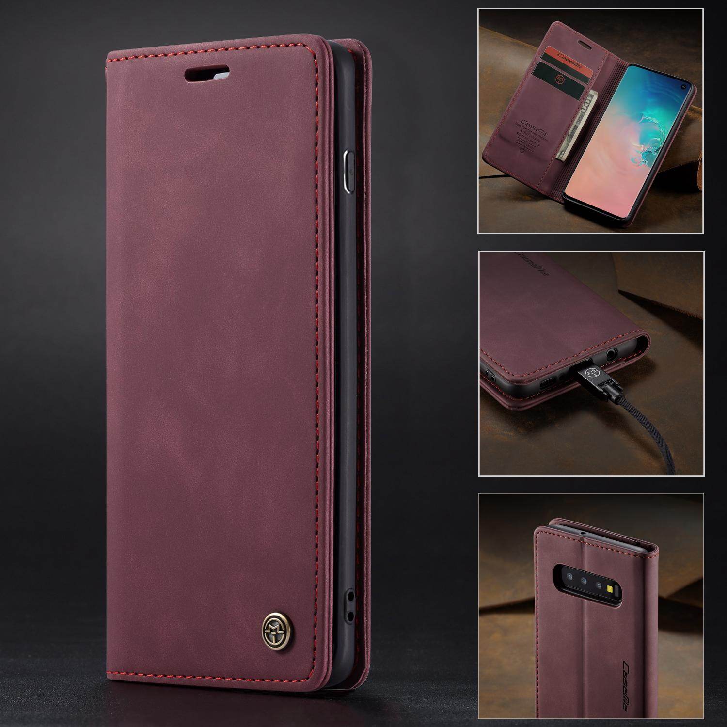 For Samsung Galaxy S10 5G Version S10 S10 Plus S10E S10 Lite S20 S20 Plus S20 Ultra S20 FE Case Improved Leather Card Holders Phone Cases Folio Flip Wallet Soft Casing Cover