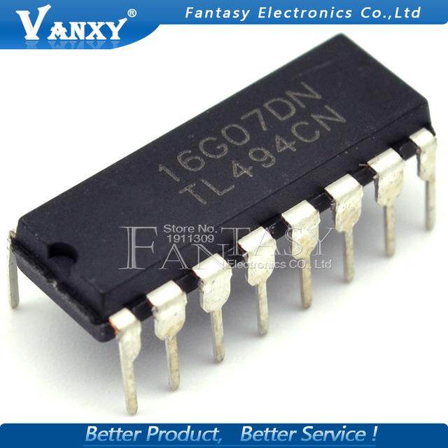 10pcs tl494cn dip-16 tl 494 cn dip16 dip pwm power control chip ic new original