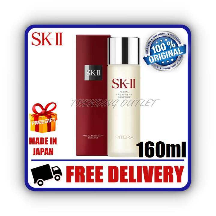 100 Original Sk Ii Facial Treatment Essence Pitera 160ml Rna R N A Miracle Water Skii Sk2 Sk Ii Lazada