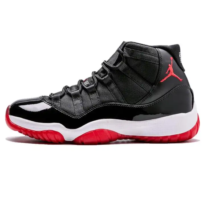 jordan xi black red