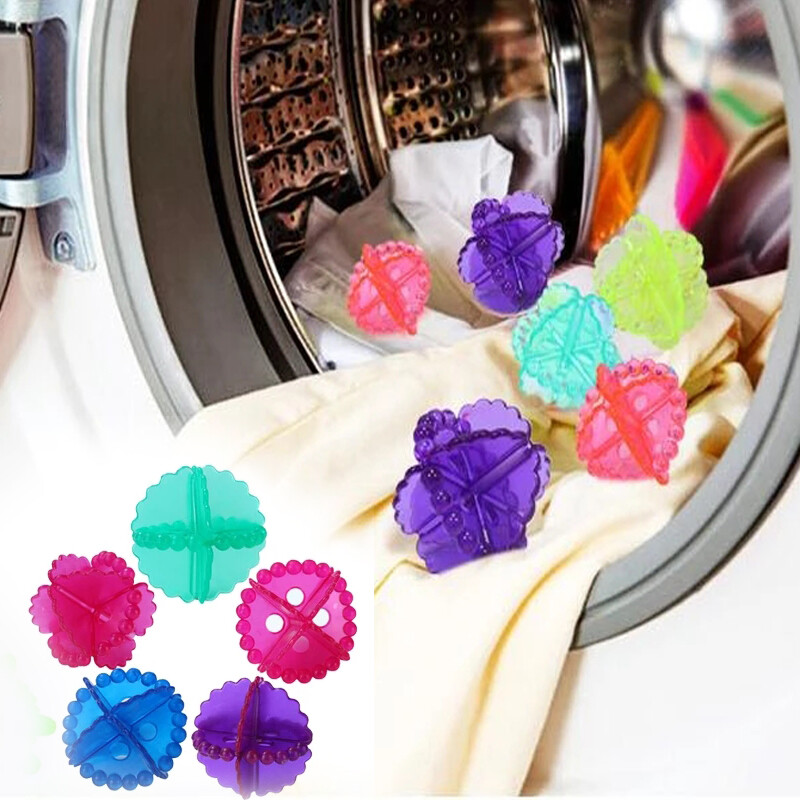 Bóng Giặt Chống Quấn 2/5x, Khử Trùng Rắn Kỳ Diệu