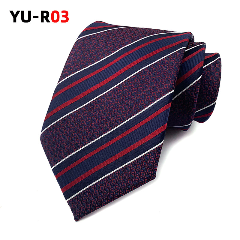 2021 New British Gentleman Striped Men's Tie