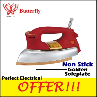 Butterfly BI-2228 Electric Dry Iron (Non Stick)
