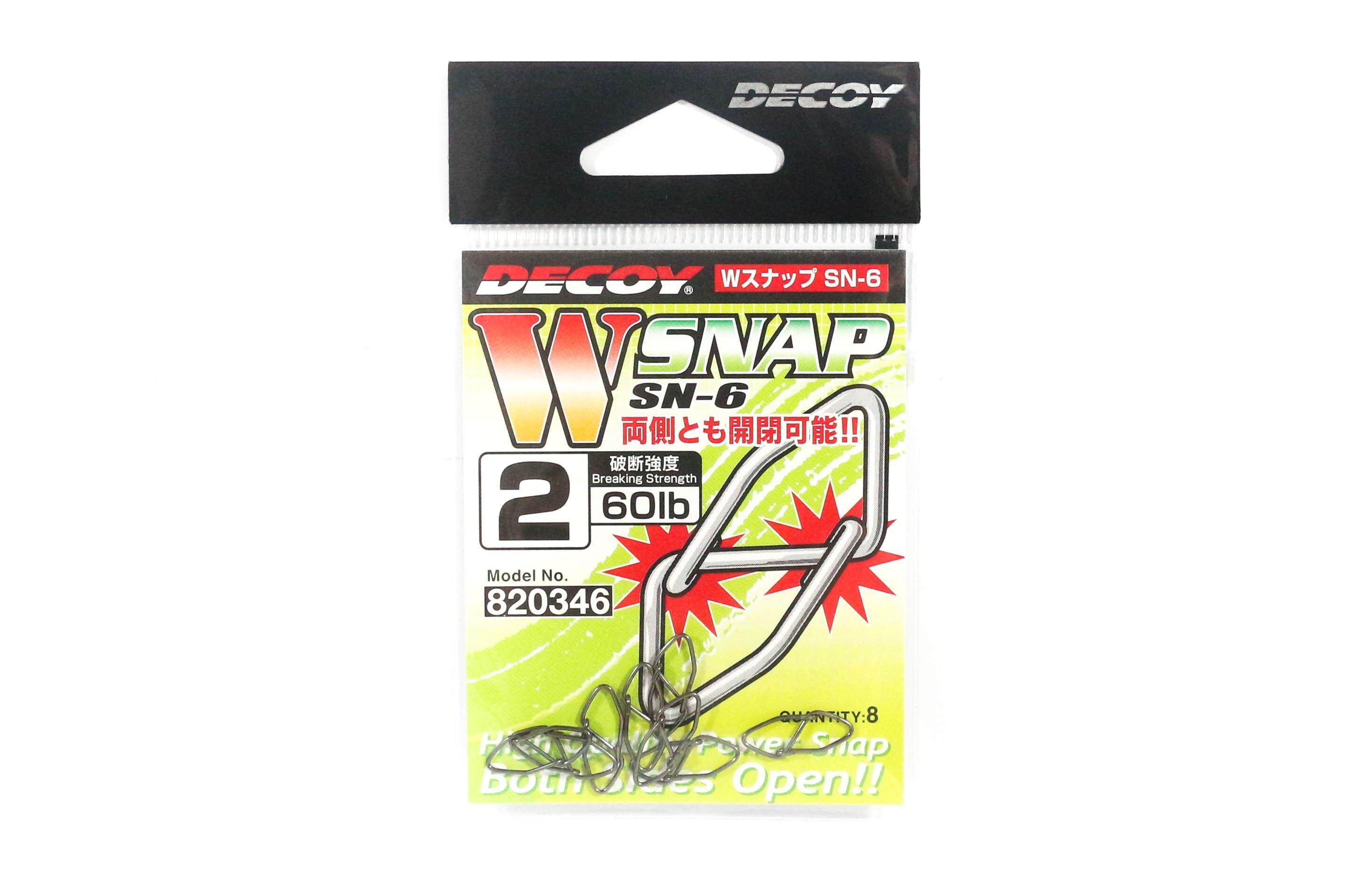 3922 Bombada Lure Snap OVO économie pack Heavy duty taille 0 