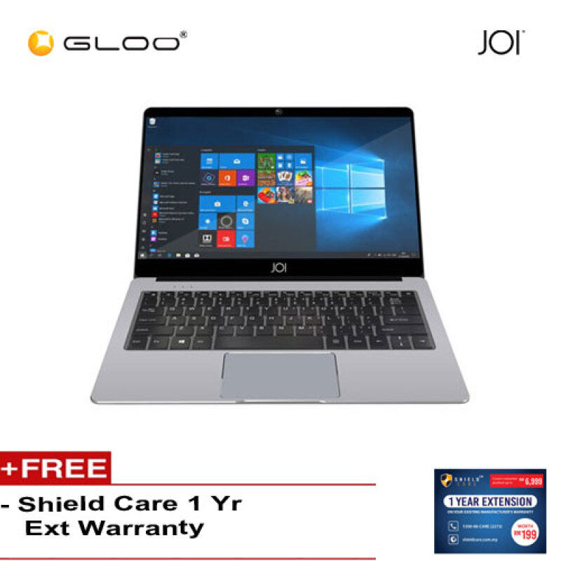 JOI Book 80 - AD-L80SIL/AD-L80GLD Cel N3350, 4+64GB, 12.5 FHD, W10 Home (Free Shieldcare 1 Yr Extended Warranty) Malaysia