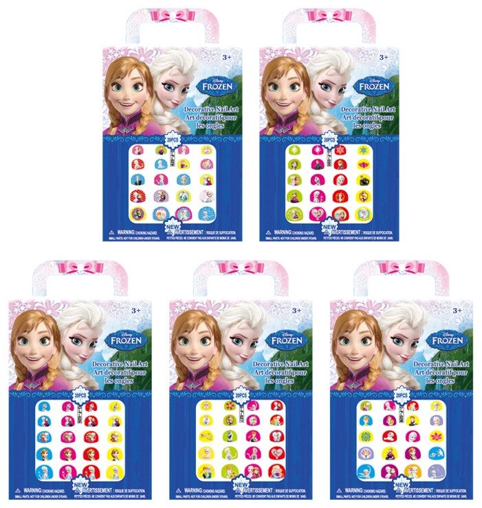 Frozen Nail Stickers Temporary Tattoo Stickers Lazada