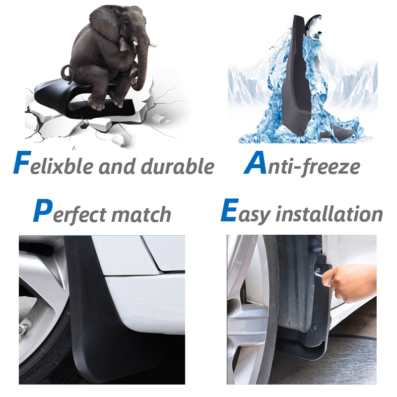 Phía trước phía sau chắn bùn cho TOYOTA cho Corolla ae110 1999 2000 2001 2002 tấm chắn bắn bùn mudguards