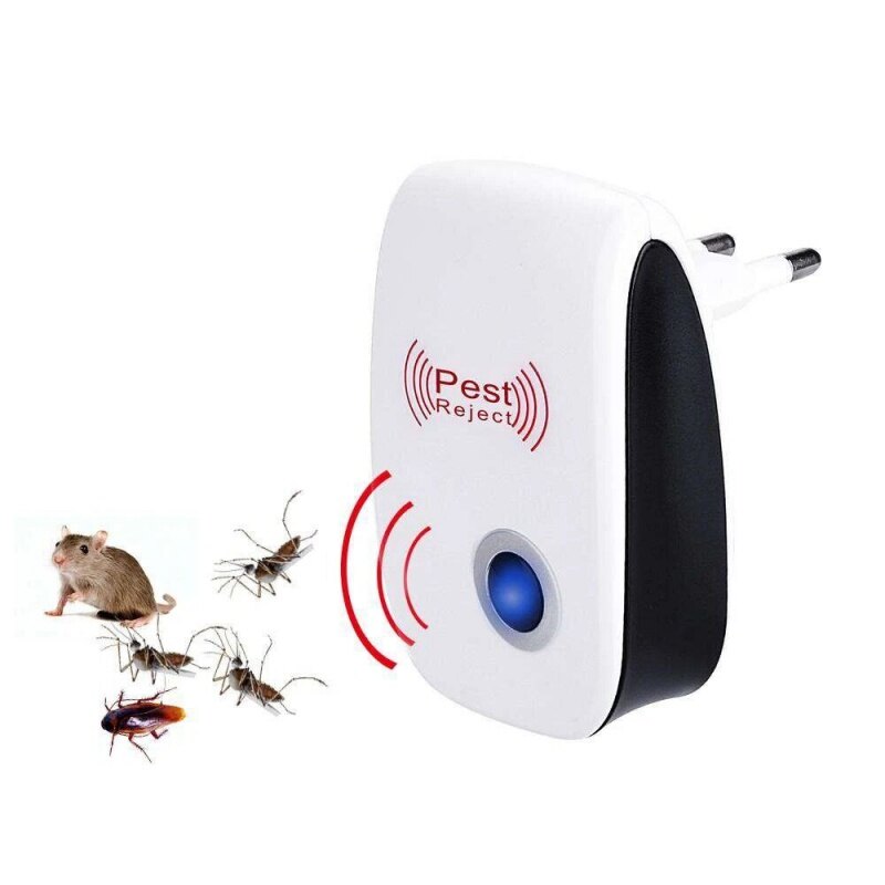 Electronic Pest Repeller Ultrasonic Rejector Mosquito Rat Repellent