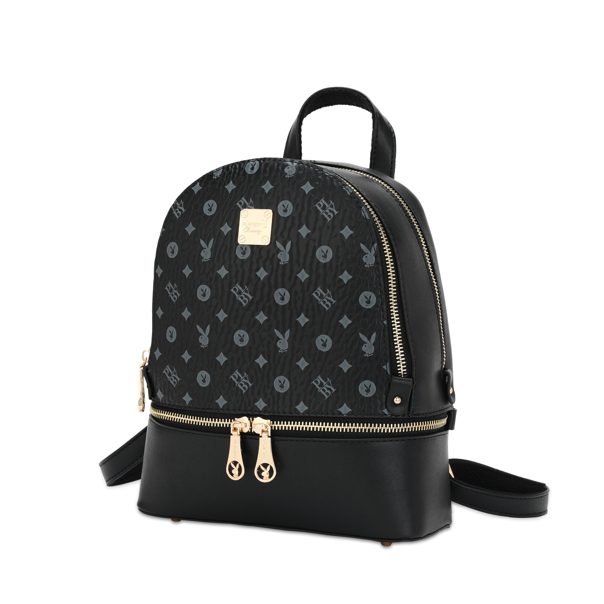 Playboy Bunny Ladies Monogram Backpack BTL 8343 Multi Color Lazada