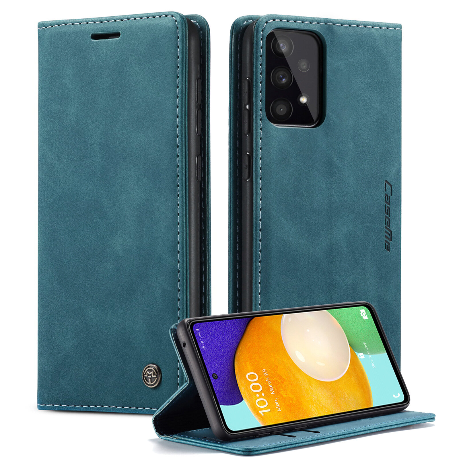 Leather flip wallet magnetic phone case for samsung galaxy s23 ultra s22 s21 ultra s21 fe flip card slot phone case for samsung galaxy s23 plus s22 s21 plus