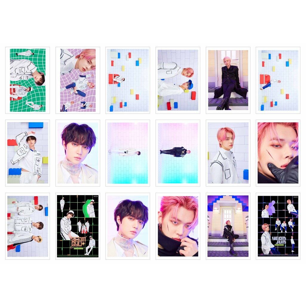 [HCM][Ép Lụa] Lomo Card 36 TXT - Blue Hour ( VR concept)