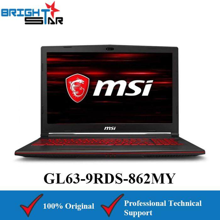 MSI GL63-9RDS-862MY Gaming (Intel I5-9300H/8GB/256GB SSD/GTX1050TI 4GB/15.6Inch/60Hz) Malaysia