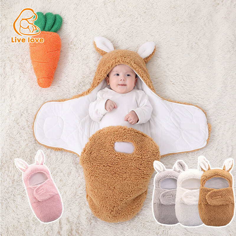 JOYNCLEON Newborn swaddle Baby's startle prevention coating Baby warm and thick swaddle baby products