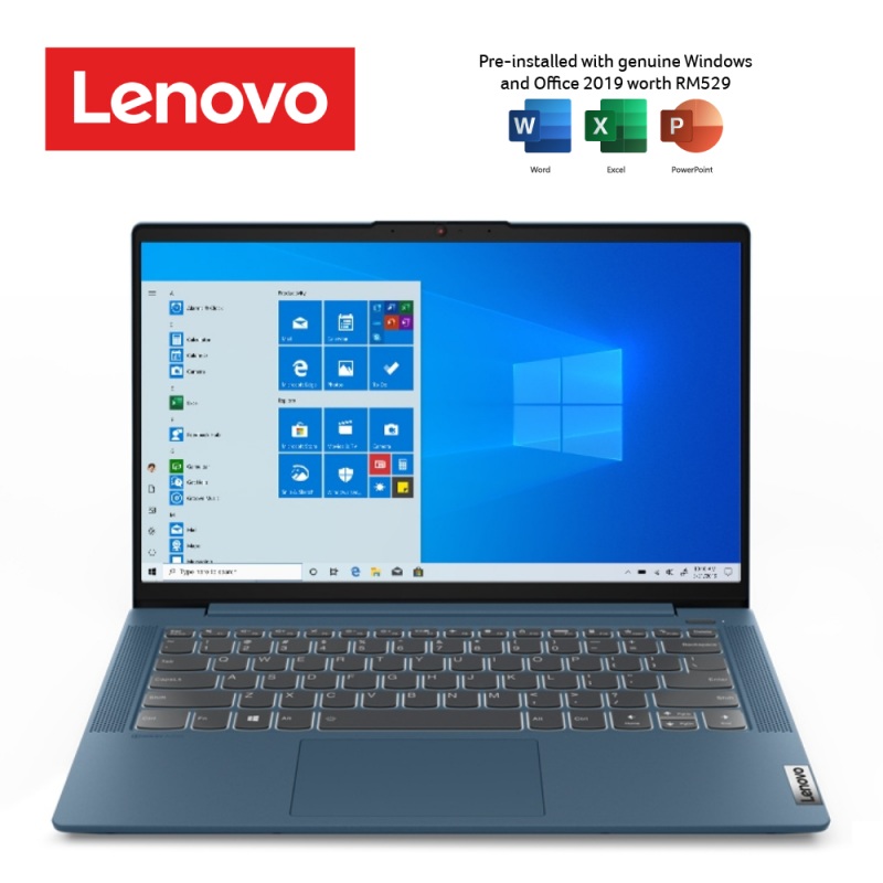 Lenovo IdeaPad 5 14ITL05 82FE00D7MJ 14 FHD Laptop Abyss Blue ( I5-1135G7, 8GB, 512GB SSD, MX450 2GB, W10, HS ) Malaysia