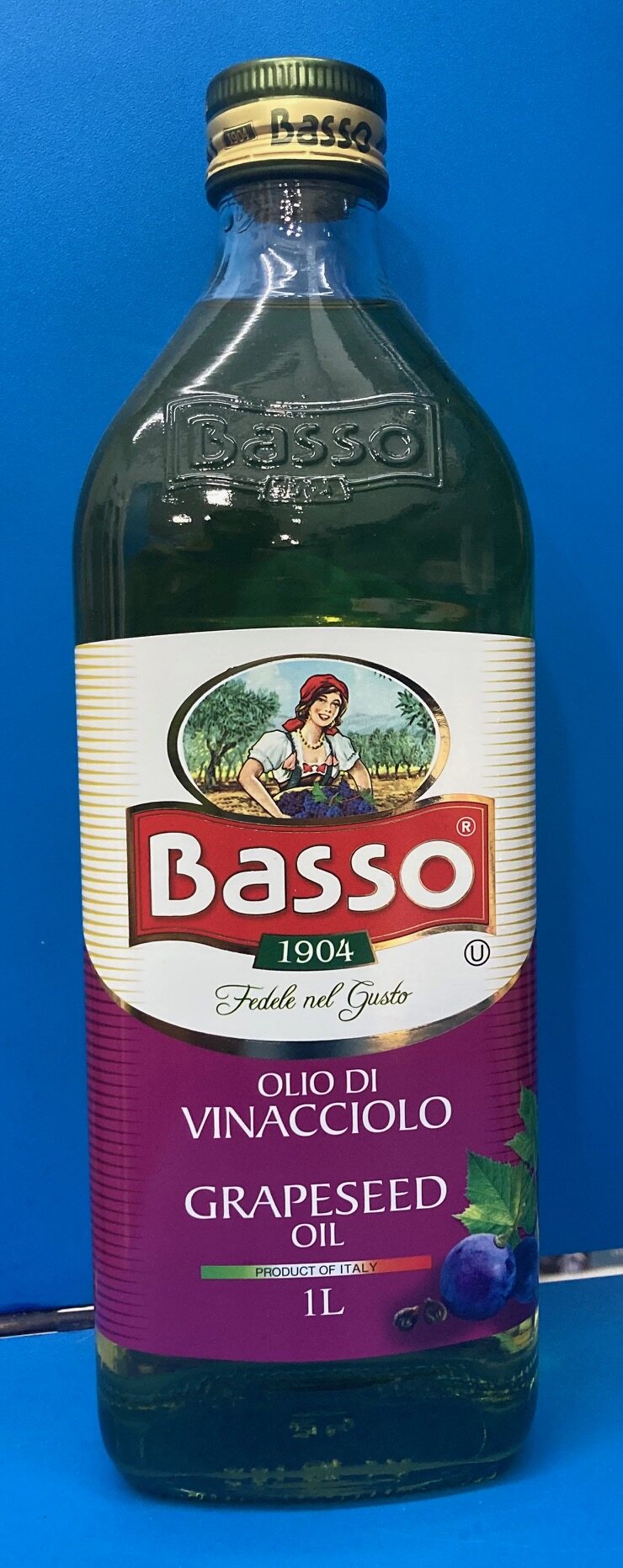 Basso Grapeseed Oil 1 litre Lazada