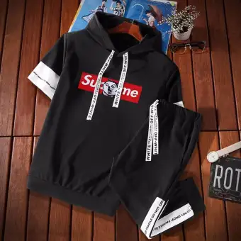 sweat suit short set