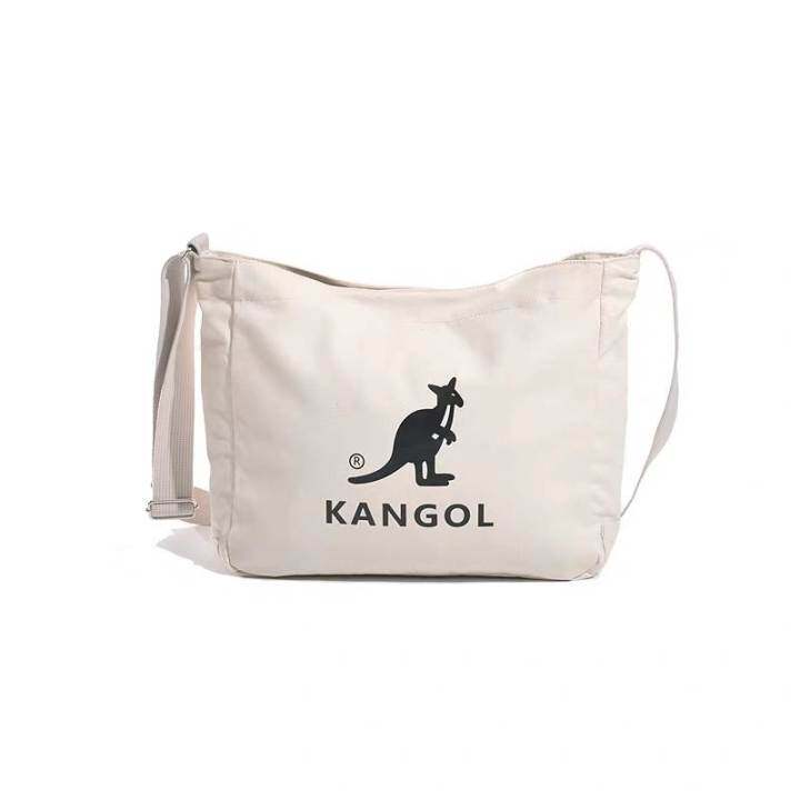 Kangol Factory direct supply kangaroo bag ladies casual one-shoulder tote canvas bag ins19 spring crossbody bag Kangol