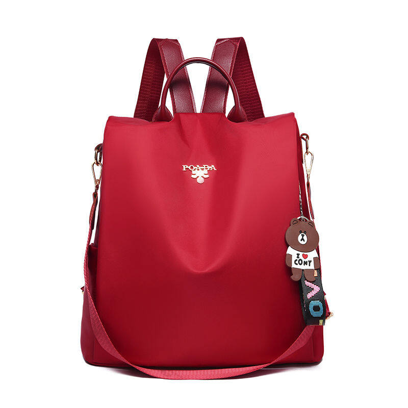 Ba Lô Chống Trộm Đa Năng Nữ 2020 Mới Túi Đi Học Hoang Dã Phiên Bản Hàn Quốc Vải Oxford Hai Công Dụng Ba Lô Du Lịch Thời Trang