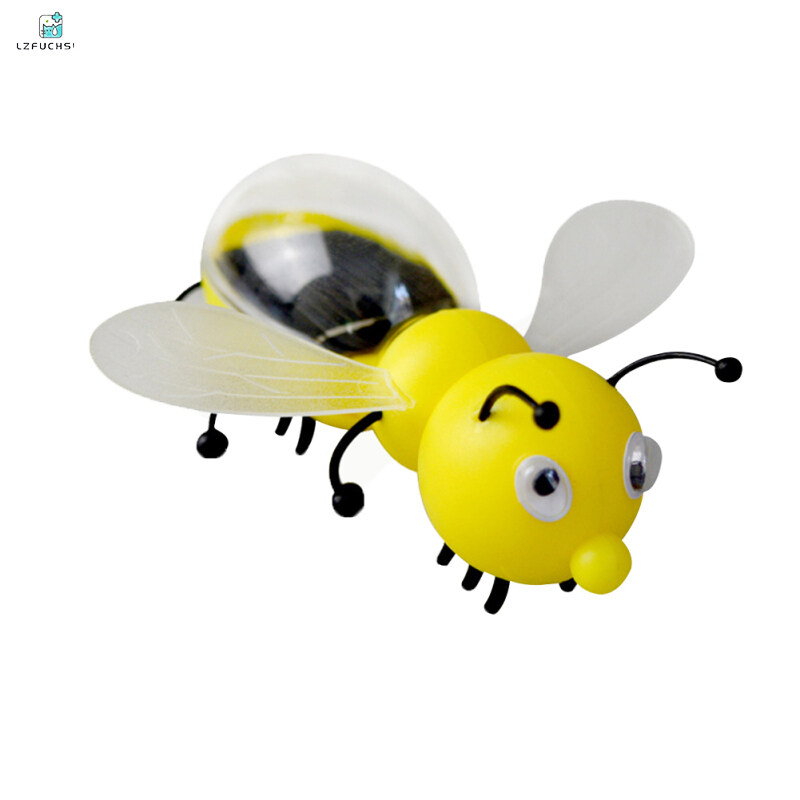 LZ ready Stock Solar Honeybee Đồ Chơi Sáng Tạo Động Vật Mô Phỏng Khoa Học