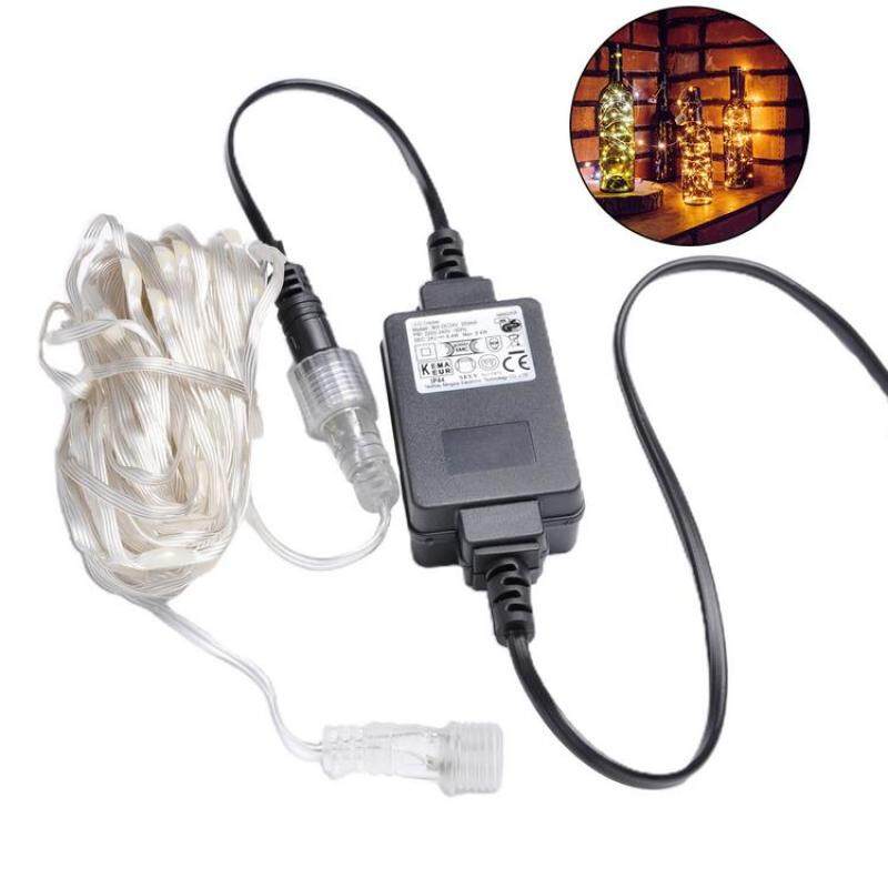 10M 100 Đèn LED Dạng Chuỗi Không Thấm Nước Rực Rỡ Đèn LED Dải Đèn Dây Đồng Cho Giáng Sinh Năm Mới Trang Trí Vườn, Cổng, Sân, Đám Cưới, Tiệc