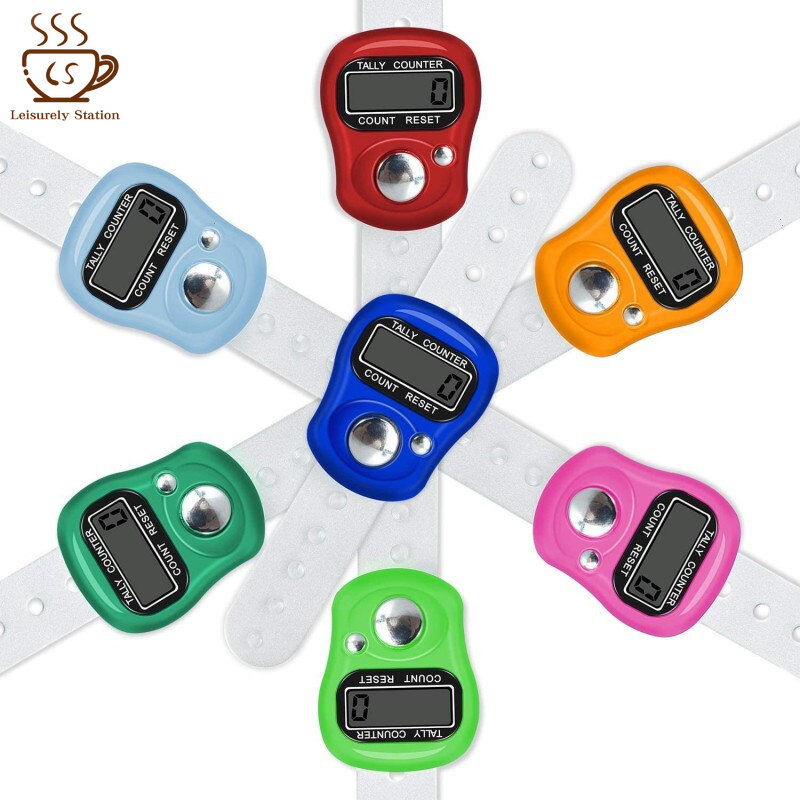 Electronic Digital Ring Counter Eid Handheld Counter EID Mini Dot Marker Counter LCD Random Color