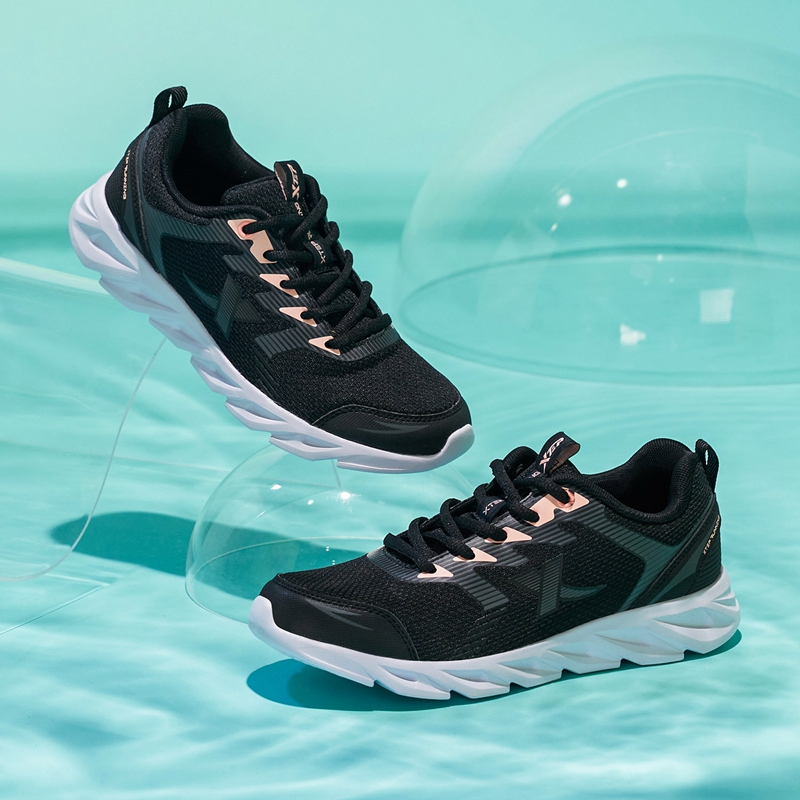 XTEP Counters women's Spring Running Shoes Soft Cube Technology Running Shoes 881318119258