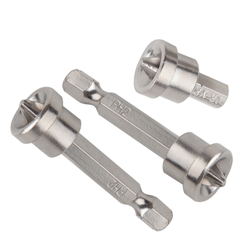 miankeji Magnetic Positioning Screwdriver Bits Woodworking Screw Hex Shank Bits New