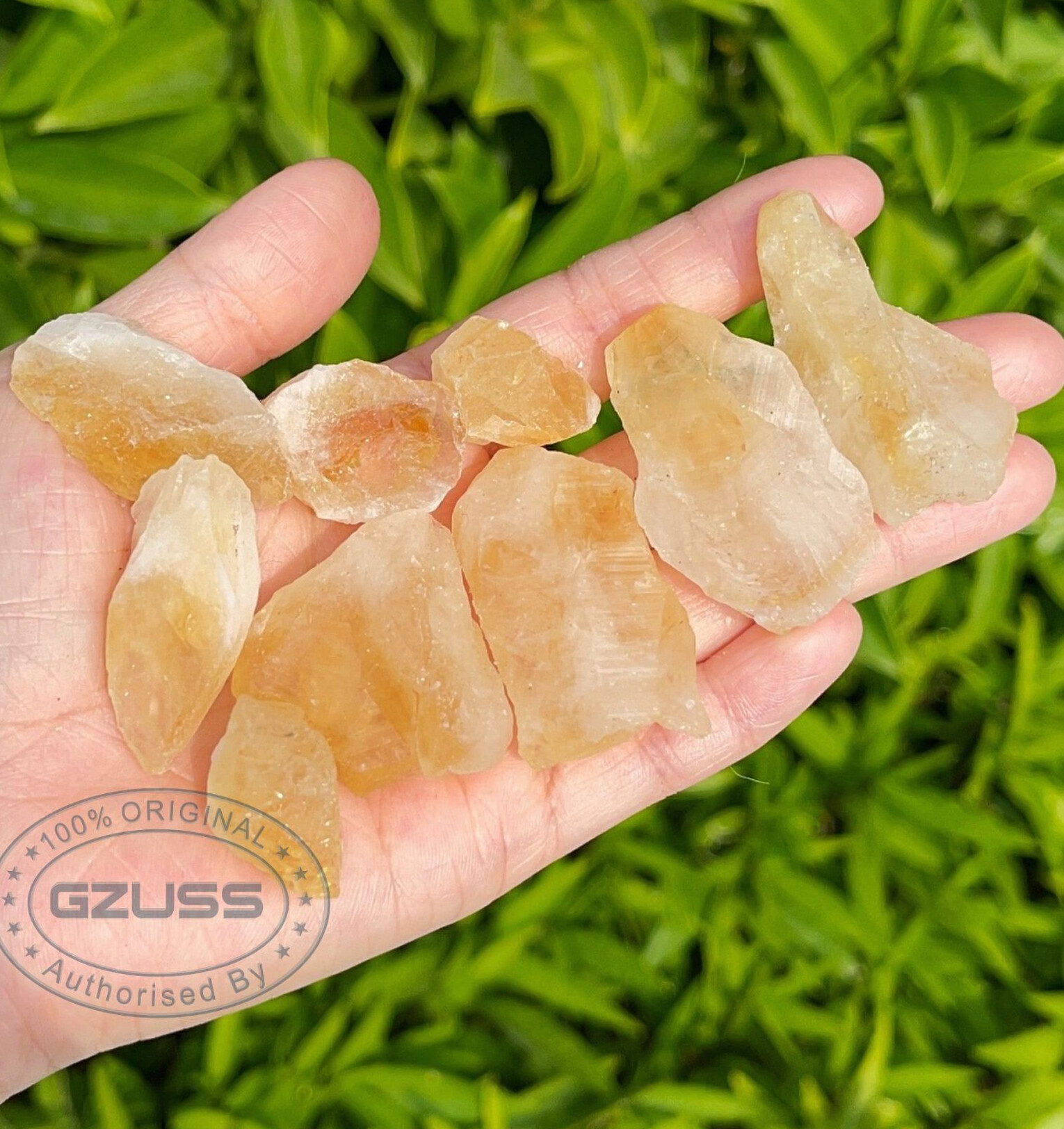 Raw Citrine Crystal 0.5-1.5" Stone - Raw Citrine Stone - Healing Crystals and Stones - Citrine Stone Treated