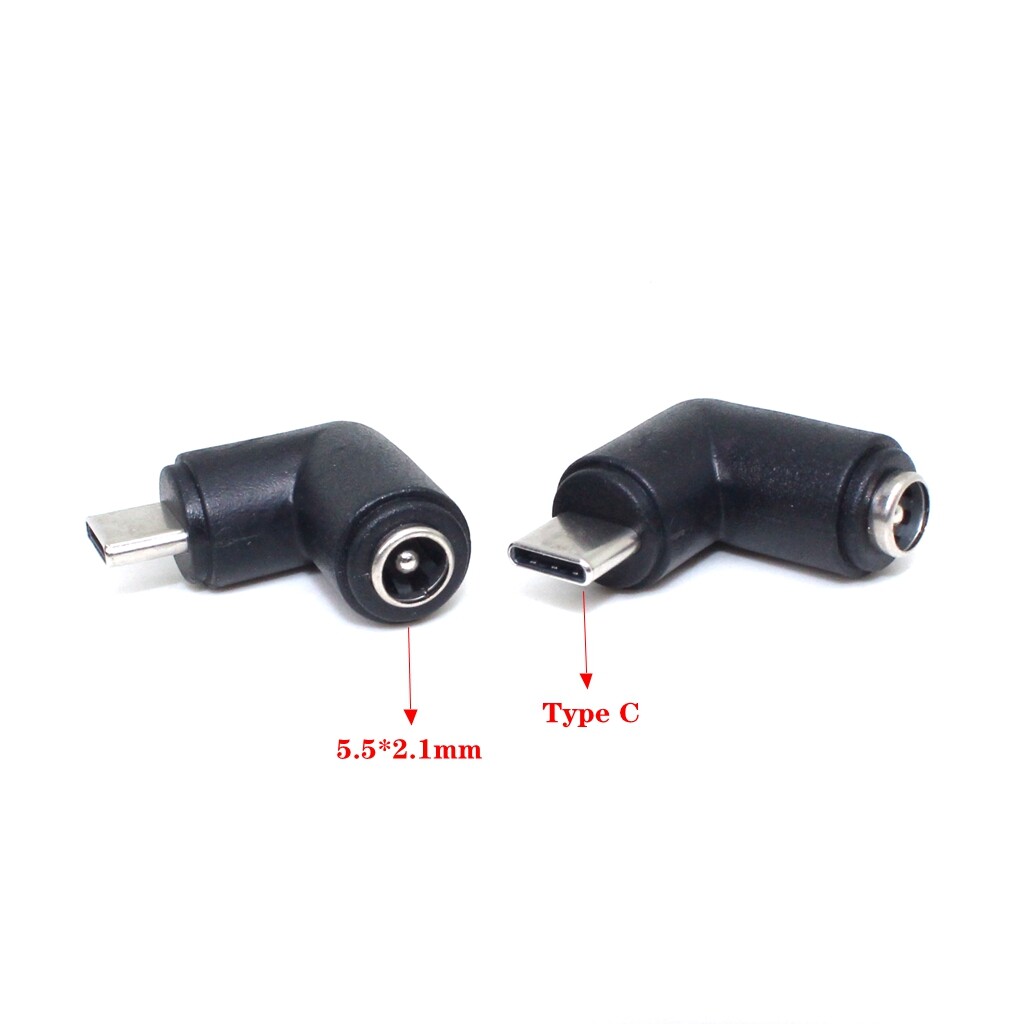 DC 5.5x2.1mm Female Jack to Micro USB / Type C/ Mini USB Male Plug DC Power Connector 5.5x2.5mm DC Power Adapter