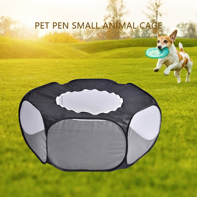 Gấp động vật nhỏ C & C lồng trò chơi lều dễ dàng để lưu trữ không có khâu phức tạp