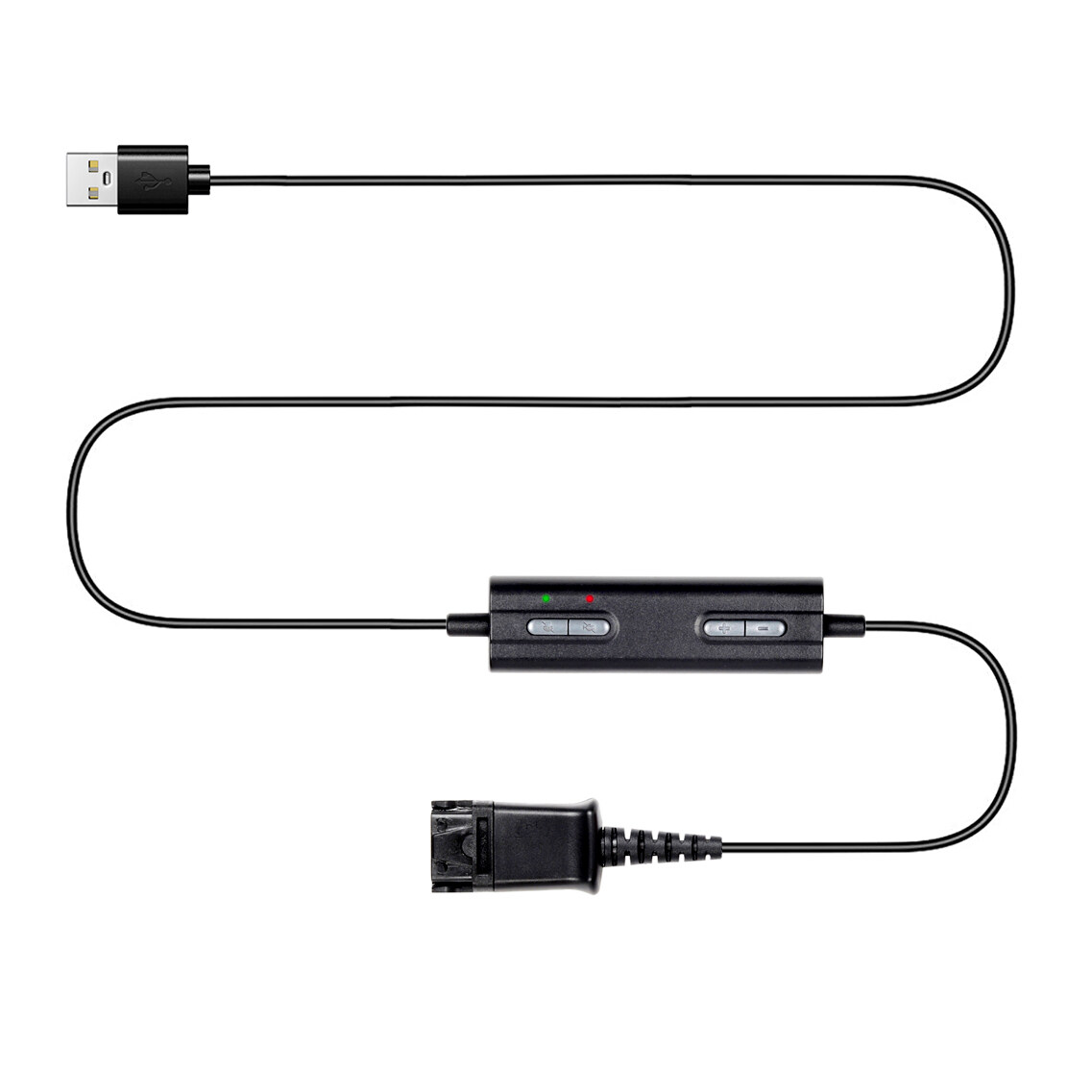 plantronics corded headset with usb connection