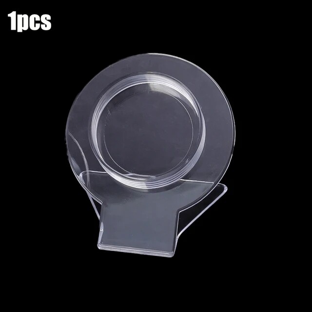 2Pcs Acrylic Clear Watch Bracelet Bangle Display Holder Stand Rack Shop Showcase Jewelry Rack