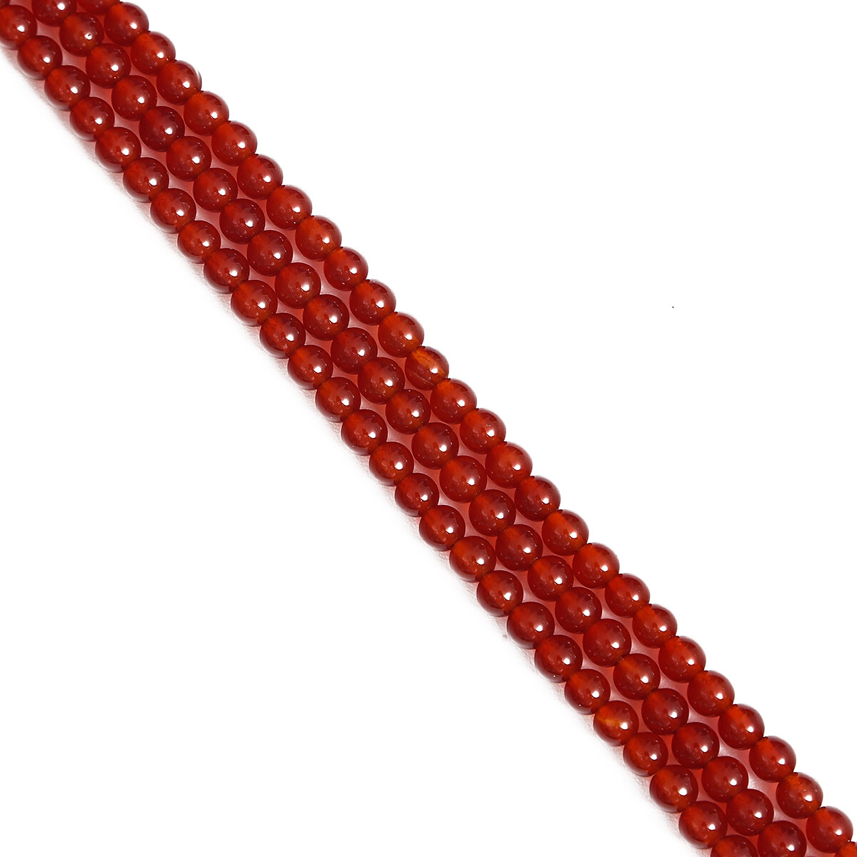 4/5/6/8/10/12/14mm  Natural Stone Beads 7A Grade High Quality Red Agate Loose Round Beads For Jewelry Making DIY Bracelet Necklace Earring Jewelry Accessories About 15''/Strand (38cm）