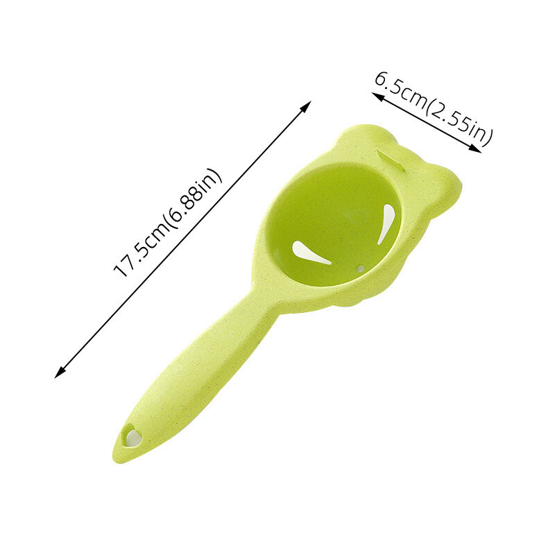 Houseeker Egg Yolk White Separator Wheat Straw Eggs Filter Baking Cooking Accessories