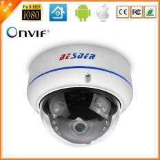 BESDER Camera IP 720P/960P/1080P Surveillance IP Camera Vandalproof Night Vision Dome Security Camera ONVIF 2.0 PTP Alert