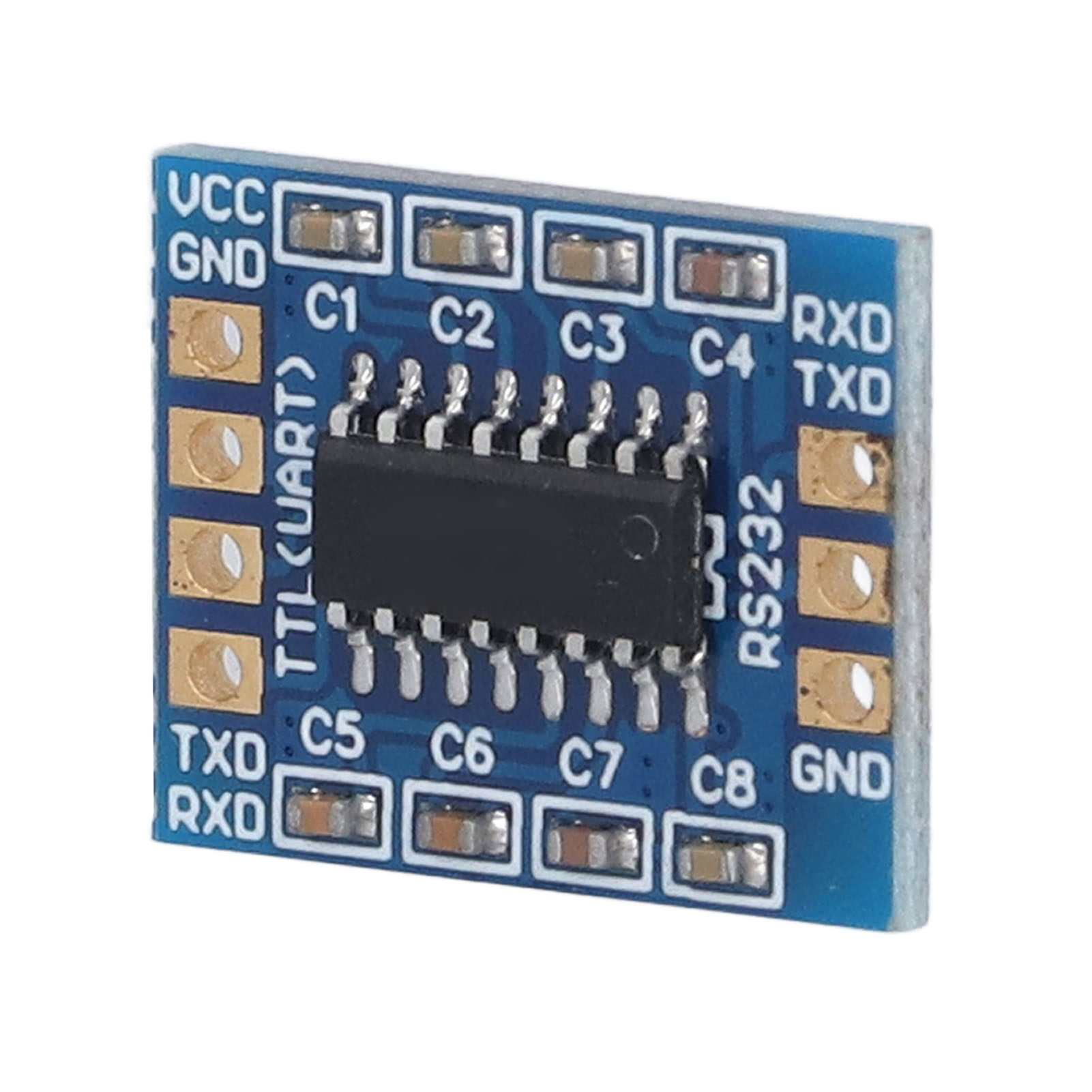 Mô-đun DC 3V-5.5V TTL Sang RS232 Bảng Mạch Mô-đun Bộ Chuyển Đổi Cổng Nối Tiếp RS232 Bằng Nhựa