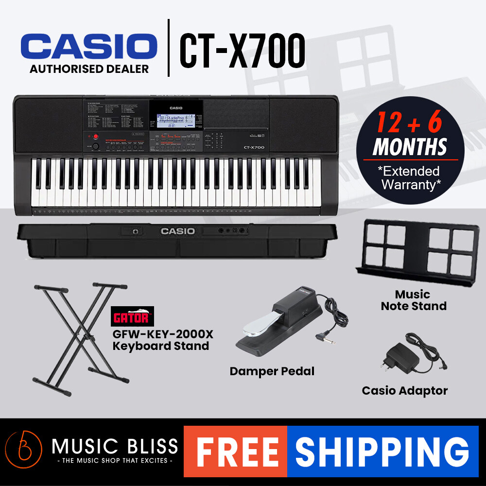 Casio ctx700 online pedal