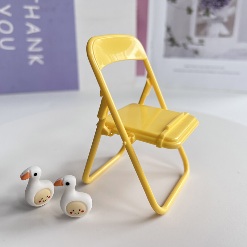 Mini Multi-color Chair Bracket Portable Folding Bracket Mobile Phone Case Accessories Phone Holder